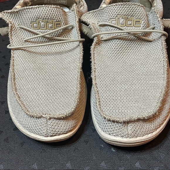 Hey Dude Shoes | Hey Dude Shoes Mens Size 9 Tan Only Worn Once | Poshmark